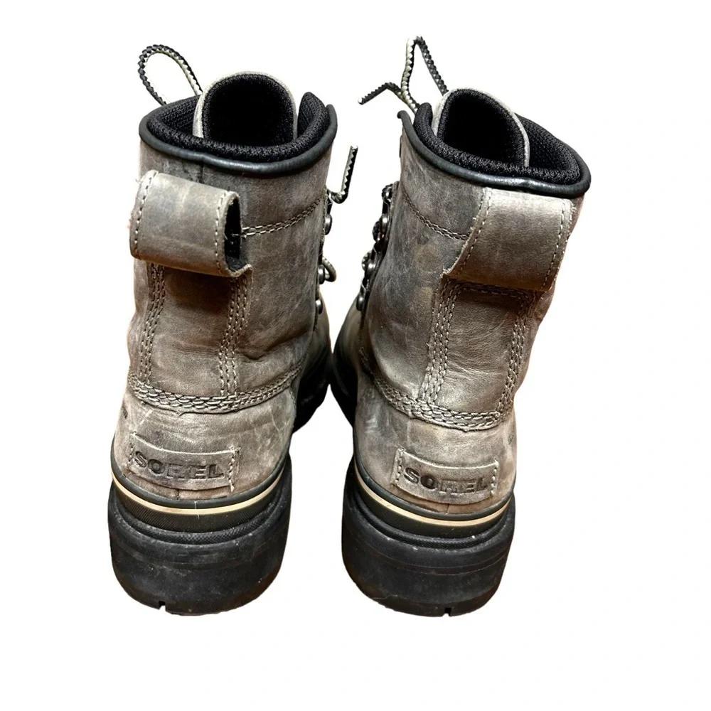 Sorel Lennox Waterproof Street Boot- Lugged Sole- Size - Picture 8 of 10